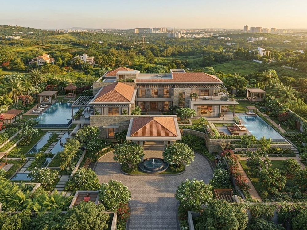 Luxury Villa Landscape
