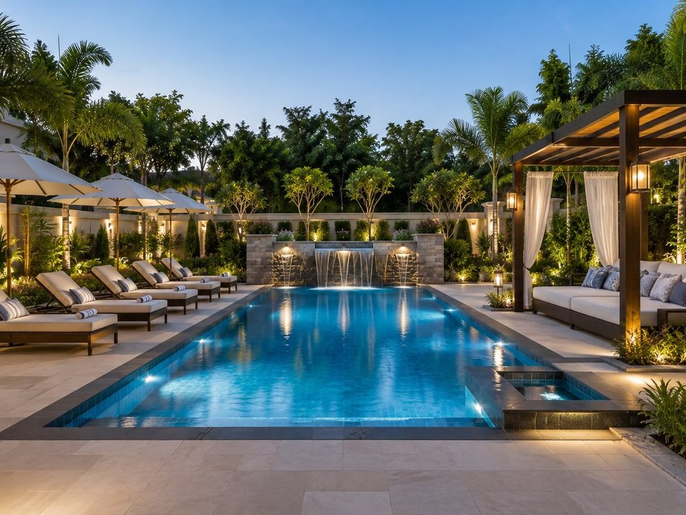 Pool Terrace & Cabana