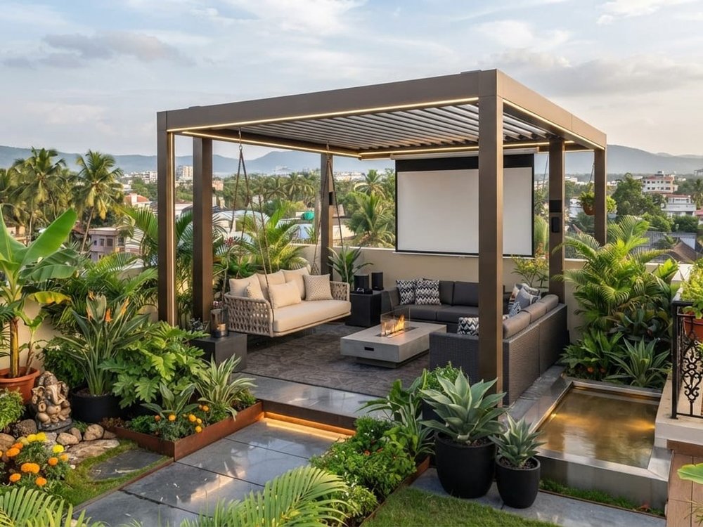 Rooftop Garden Retreat