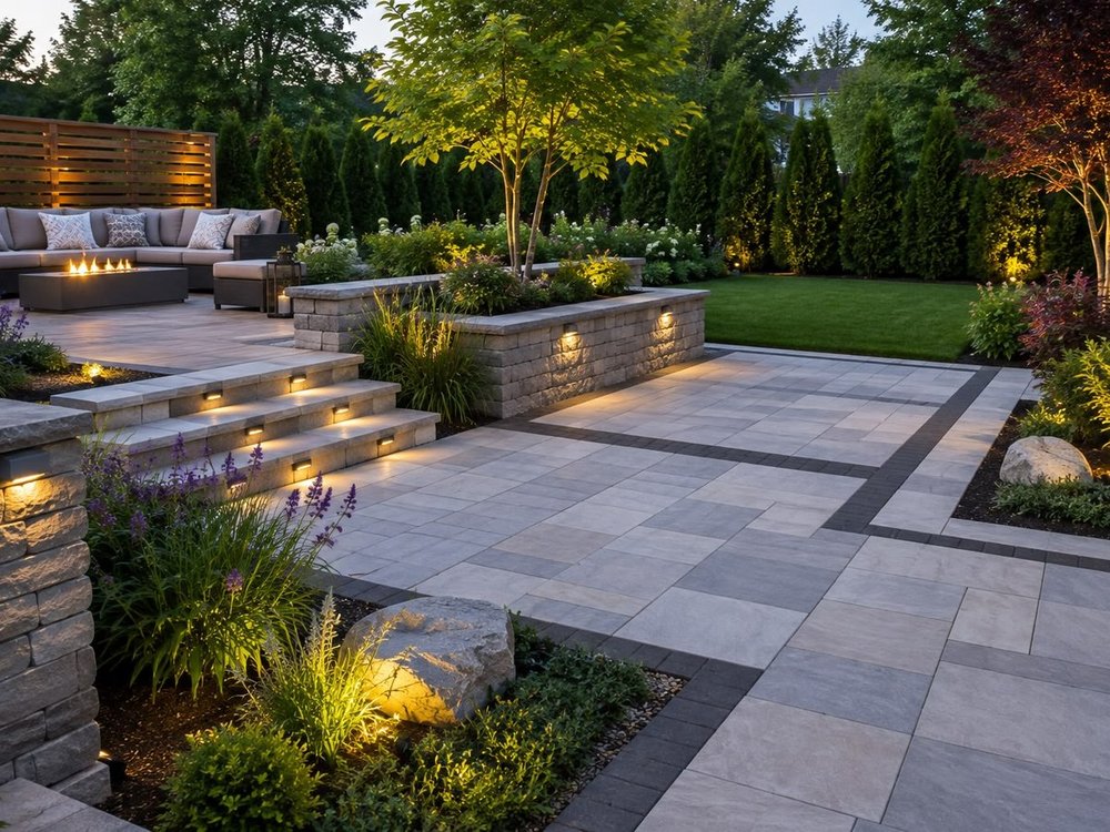 Stone Terrace & Fire Court